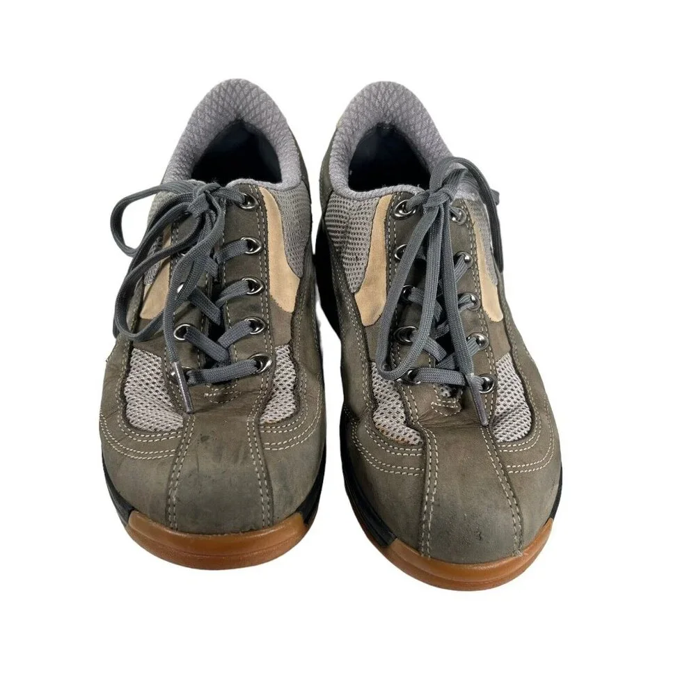 Joya Karl Muller Venezia Light Toning Walking Shoes Womens size 7 EU 37 Gray Tan - Picture 11 of 13